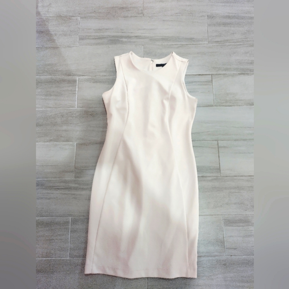 Harve Benard Cream Midi Dress